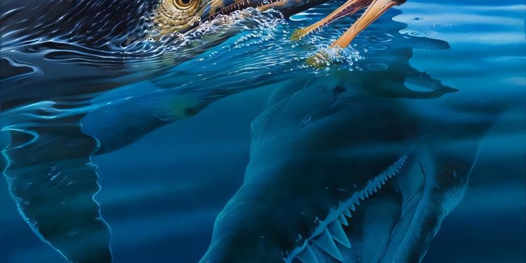 Unikátní fosilie z Austrálie odhaluje třístupňový pravěký potravní řetězec
